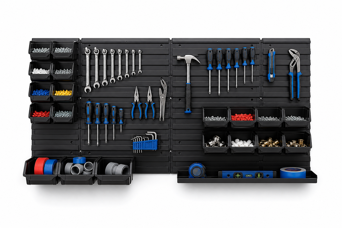 Modular Wall-Mount Tool Storage System